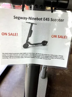Segway ninbot E45 scooter