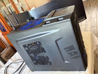 Gaming PC w/ 2 27” monitors