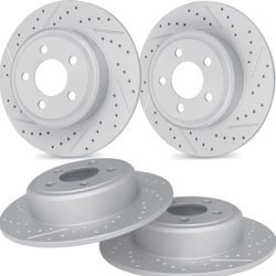 R1 Concepts Front Rear Brake Rotor Kit