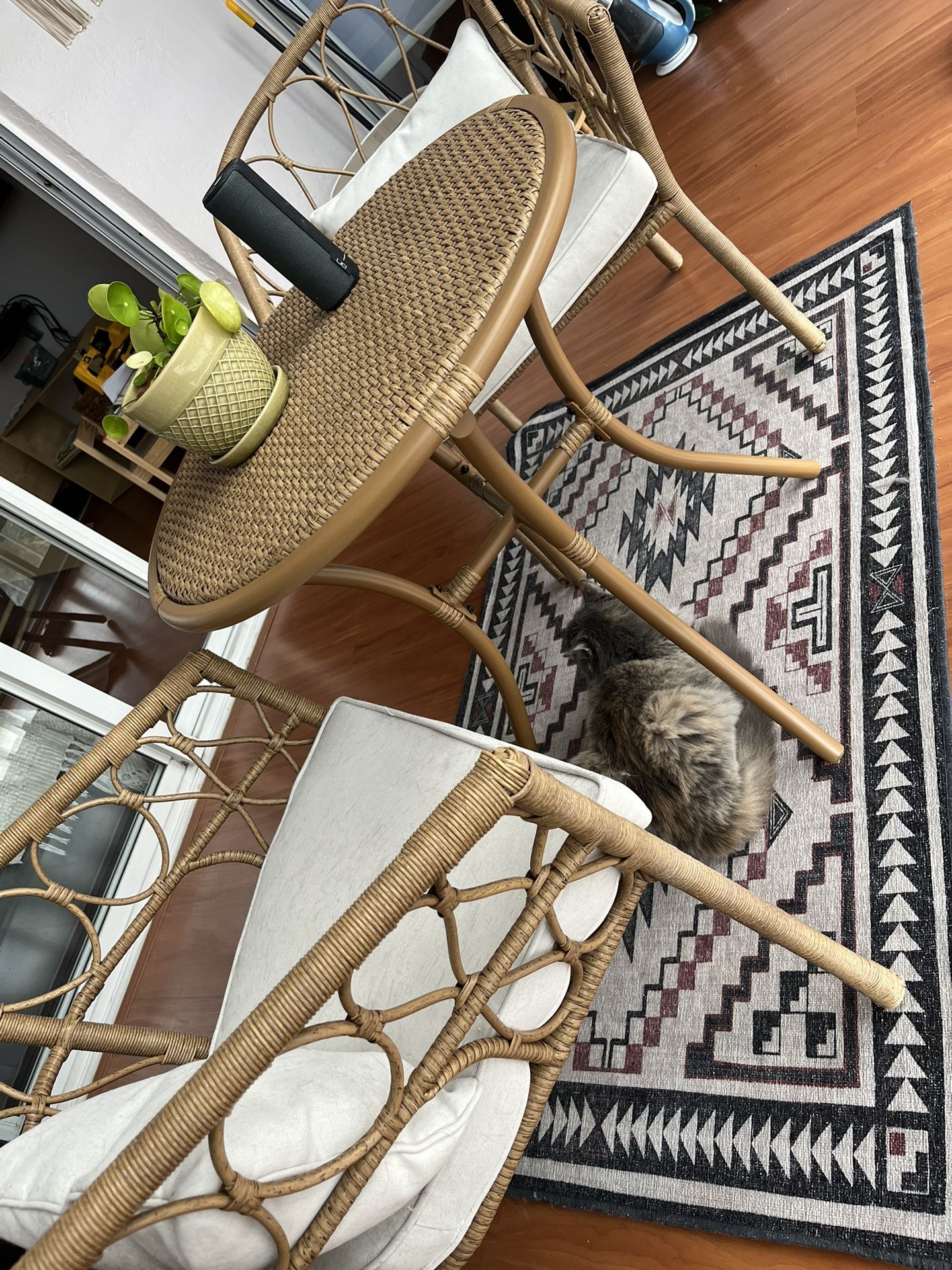 Opalhouse Rattan Patio Table and Chairs for Sale in Miami, FL OfferUp