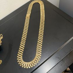 10k Rolex Chain 24inch