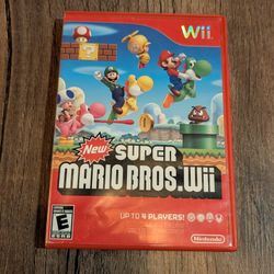 New Super Mario Bros Wii