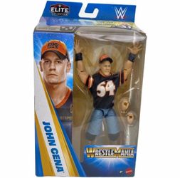 WWE ELITE (WM24) Wrestlemania 42 JOHN CENA Wrestling Action Figure w/ BAF SEALED