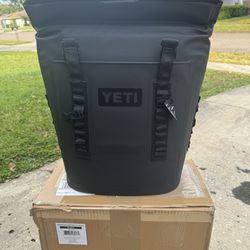 New In Box~ Yeti Hopper M12 Backpack Soft Sided Cooler With MagShield Access~ 2024~ Navy, Charcoal Or HTF Black 