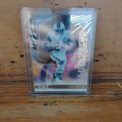 Nick Chubb NFL trading card (Illusionists)