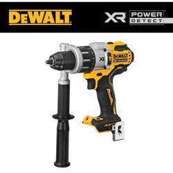 DeWalt NO BATTERY 20V Max XR Power Detect 1/2in Variable Speed Brushless Hammer Drill/Driver - New