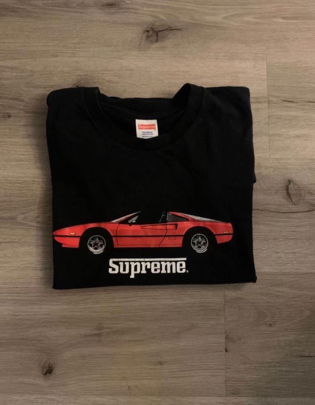 Supreme FW13 Ferrari T-shirt Black Size XL