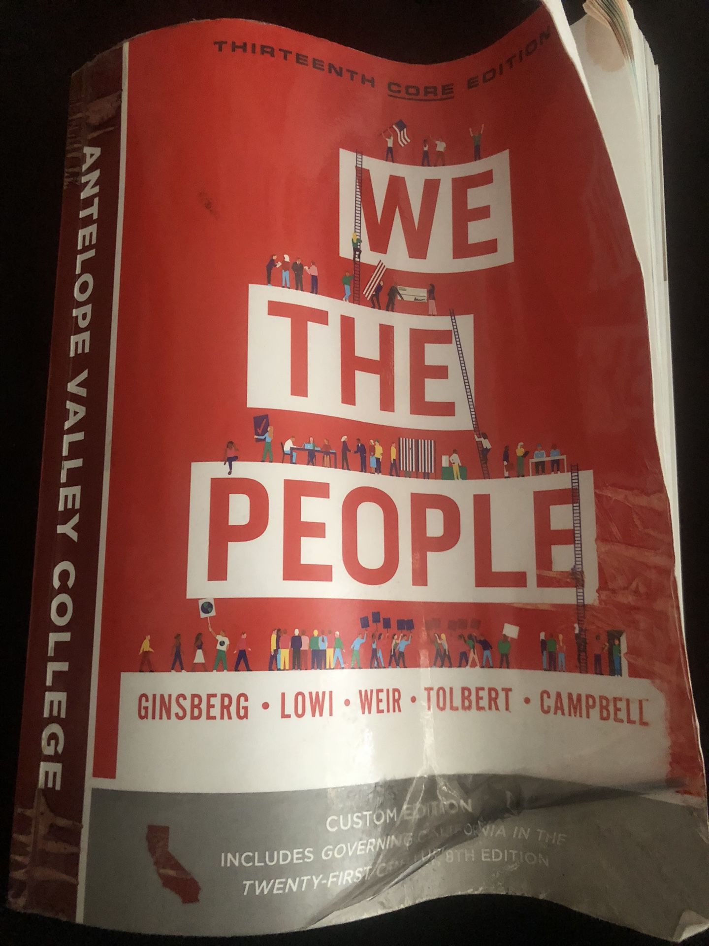 Political Science Book Antelope Valley College