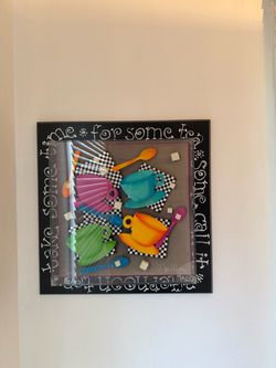 “Service for Four” by Patricia Hecker – Abstract 3D Artwork