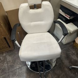 White / Styling/ Eyebrows Chair $25