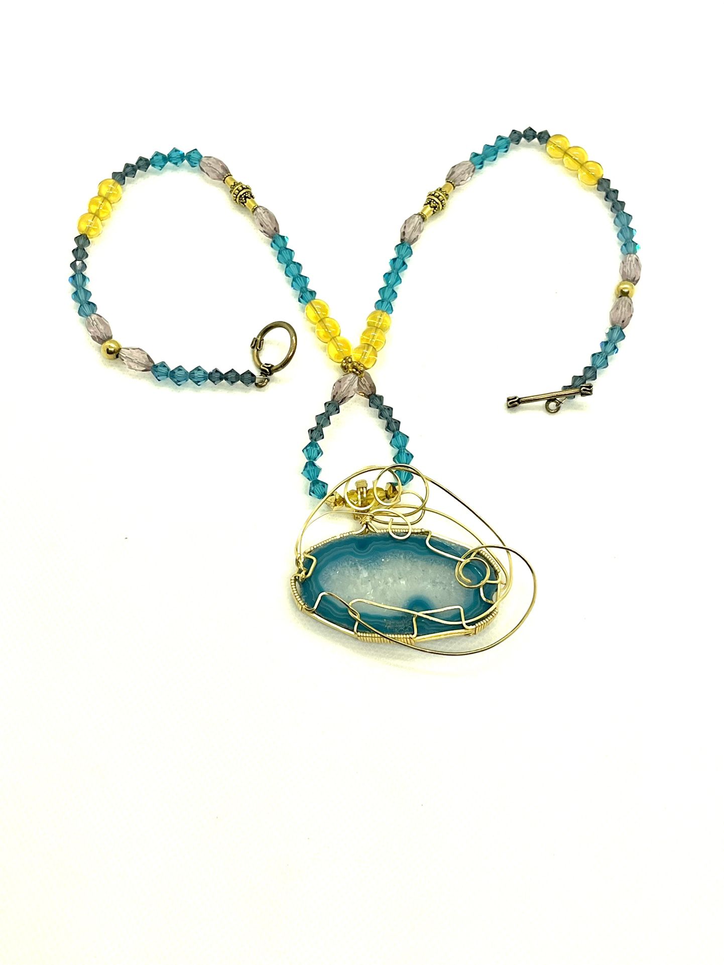 Handmade Wire Wrapped Necklace