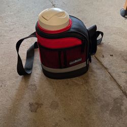 Personal Water Jug Cooler With Carrying Strap
