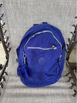 Authentic Kipling Small Backpack – Vibrant Blue | Excellent Condition