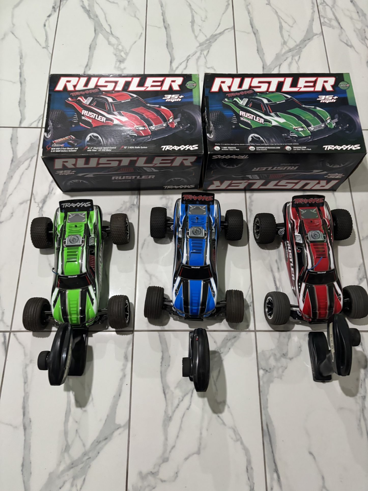 traxxas rustler rc car