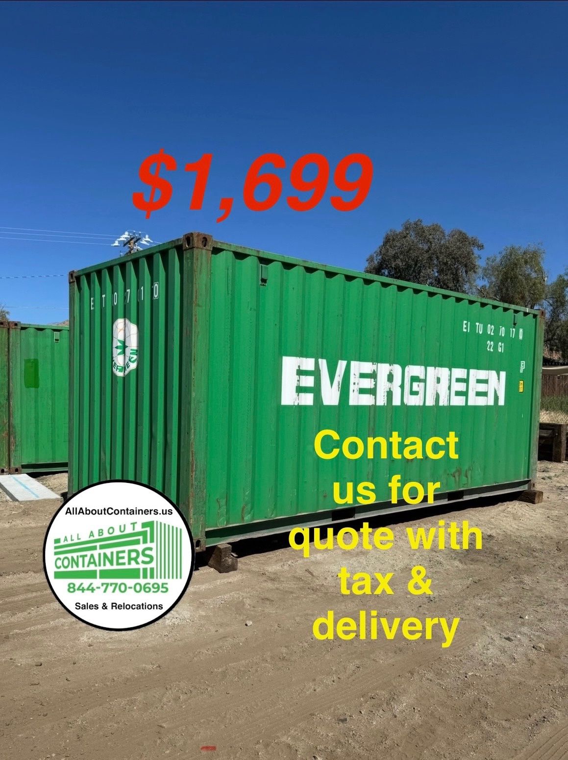 20ft Shipping Container Box