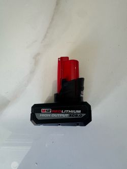 M12 Milwuakee battery 5.0ah (New)