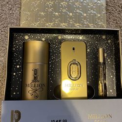 Rabanne Million Gold 3pc Gift Set