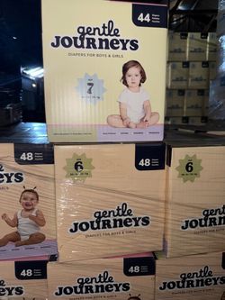 Gentle Journeys Diapers Size 6 & 7 Bulk Lot
