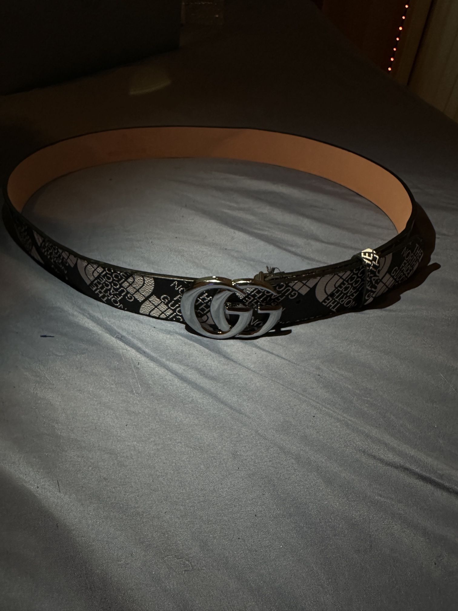 The North Face x Gucci Leather Belt