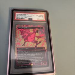 Psa 10 Neon Pink Ink Traveling Chocobo Final Fantasy MTG