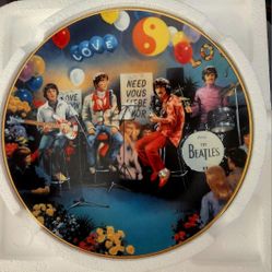 1992 Numbered  "All You Need Is Love" Collector's Plate 