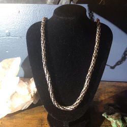 This Is A 925 Sterling Silver Unisex Necklace,,