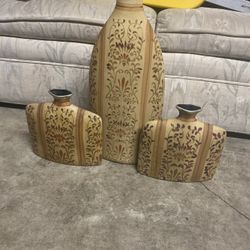 Antique Flower Vases 