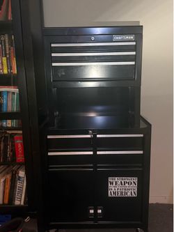 CRAFTSMAN  26 Inch Wide 5-Drawer Rolling Tool Chest Black