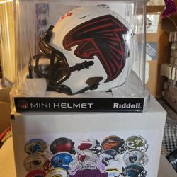 ATLANTA FALCONS AJ TERRELL AUTOGRAPHED MINI HELMET