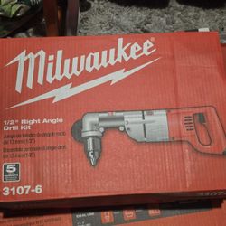 Milwaukee 1/2 in. Corded Right-Angle Drill Kit 