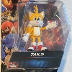 2024 Jakks Pacific Sonic 3 Movie Wave 1 Action Figures TAILS