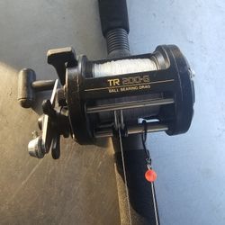Shimano Tr 200 G With Redbone Rod 