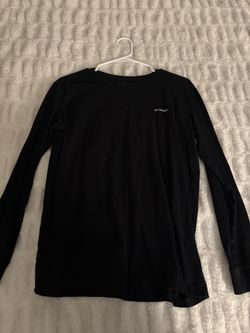 Black Long Sleeve- Medium