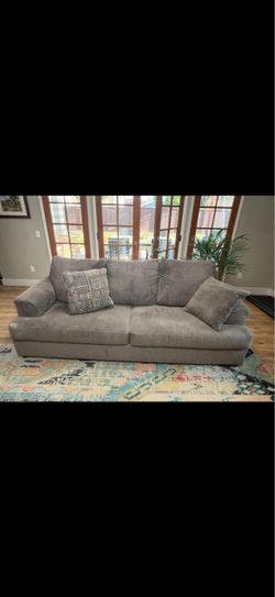 Ashley furniture sectional and loveseat