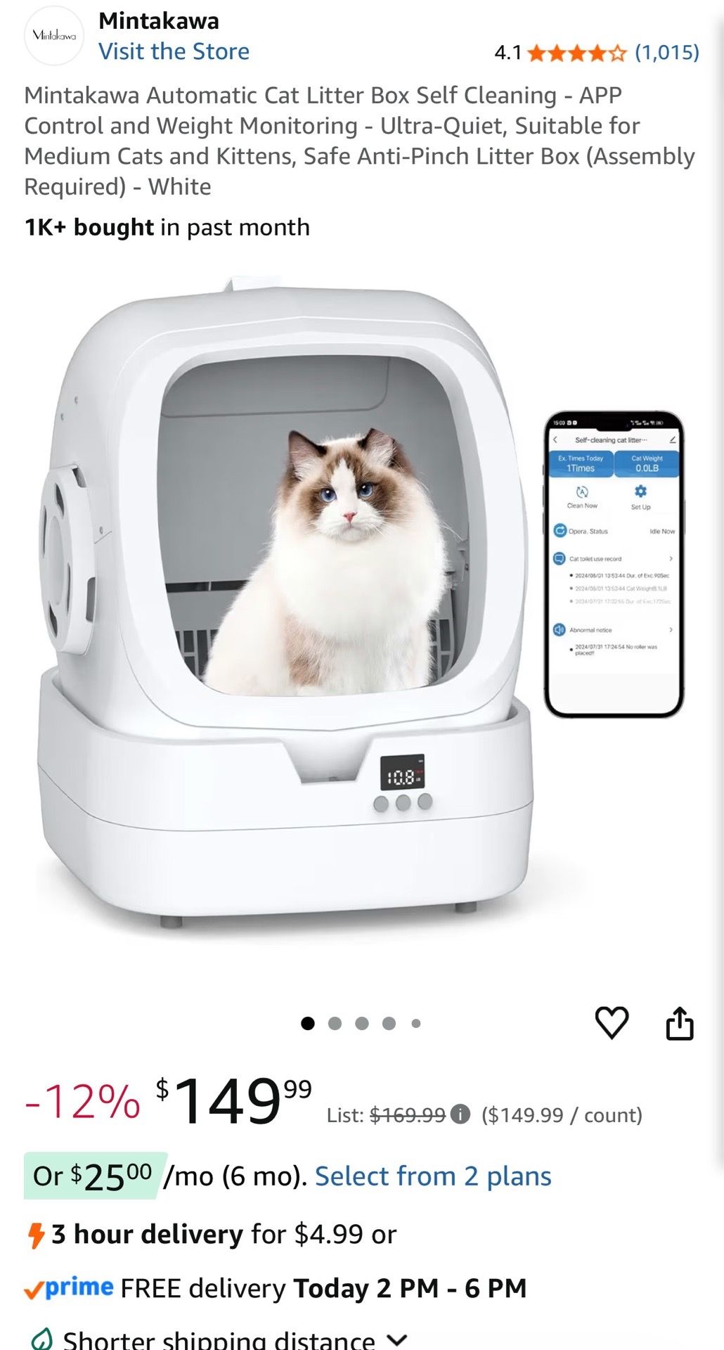 Cat litter robot machine