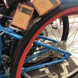 27” Bike Tires + Tubes New  27x11/4 Road Bike Tires 