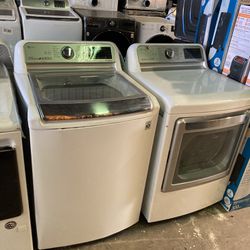 LG washer and dryer can you scratch and dent