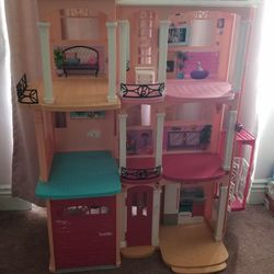 Barbie Doll House And Barbie Car 
