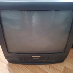Panasonic 20 Inch Tube TV With VHS Player