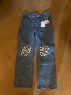 Loewe Anagram denim jeans