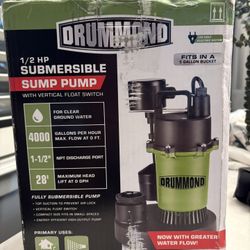 Drummond Sump Pump