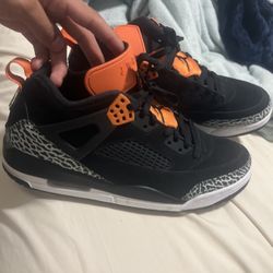 Nike Jordan Spizike Low Black Orange 