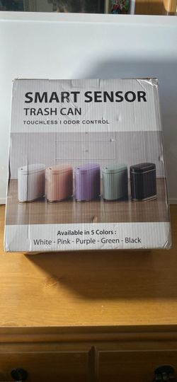 Smart Sensor Touchless Trash Can
