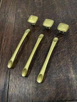 Gold Cabinet Handles