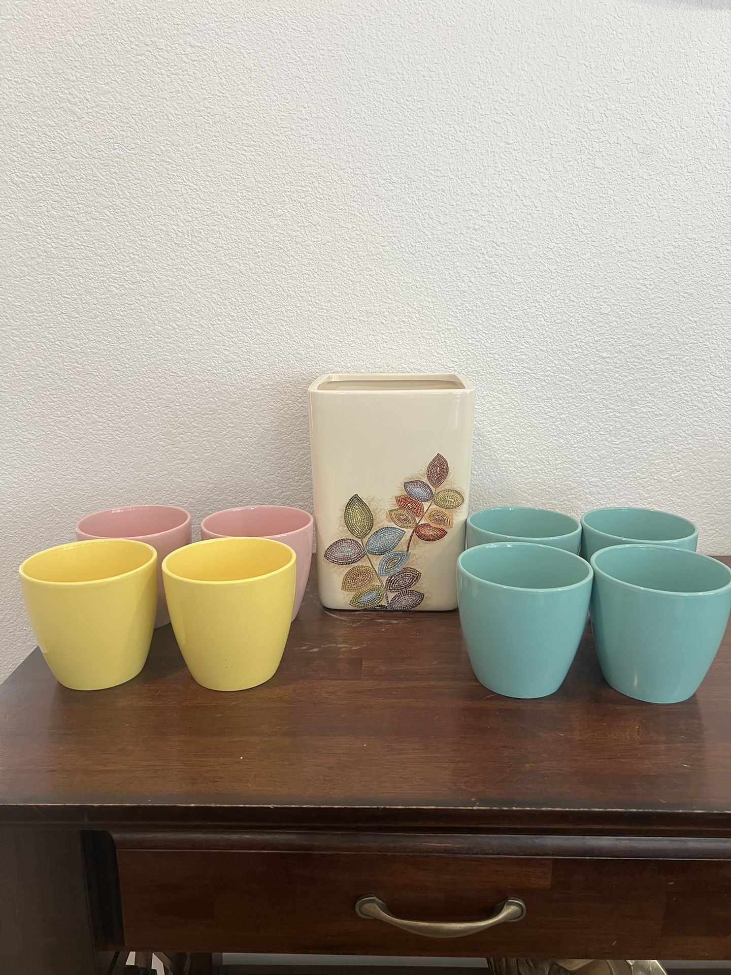 9 -new Ceramic Pots 
