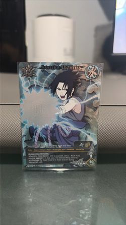 Sasuke Uchiha shonen jump promo