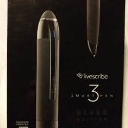 LightScribe 3 Smart pen black edition for Android and iOS