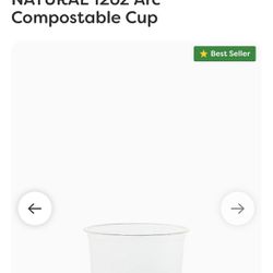 Tossware 1000 arc 12oz Cups Clear