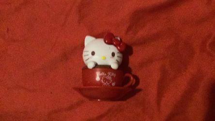 Cup hello kitty figure