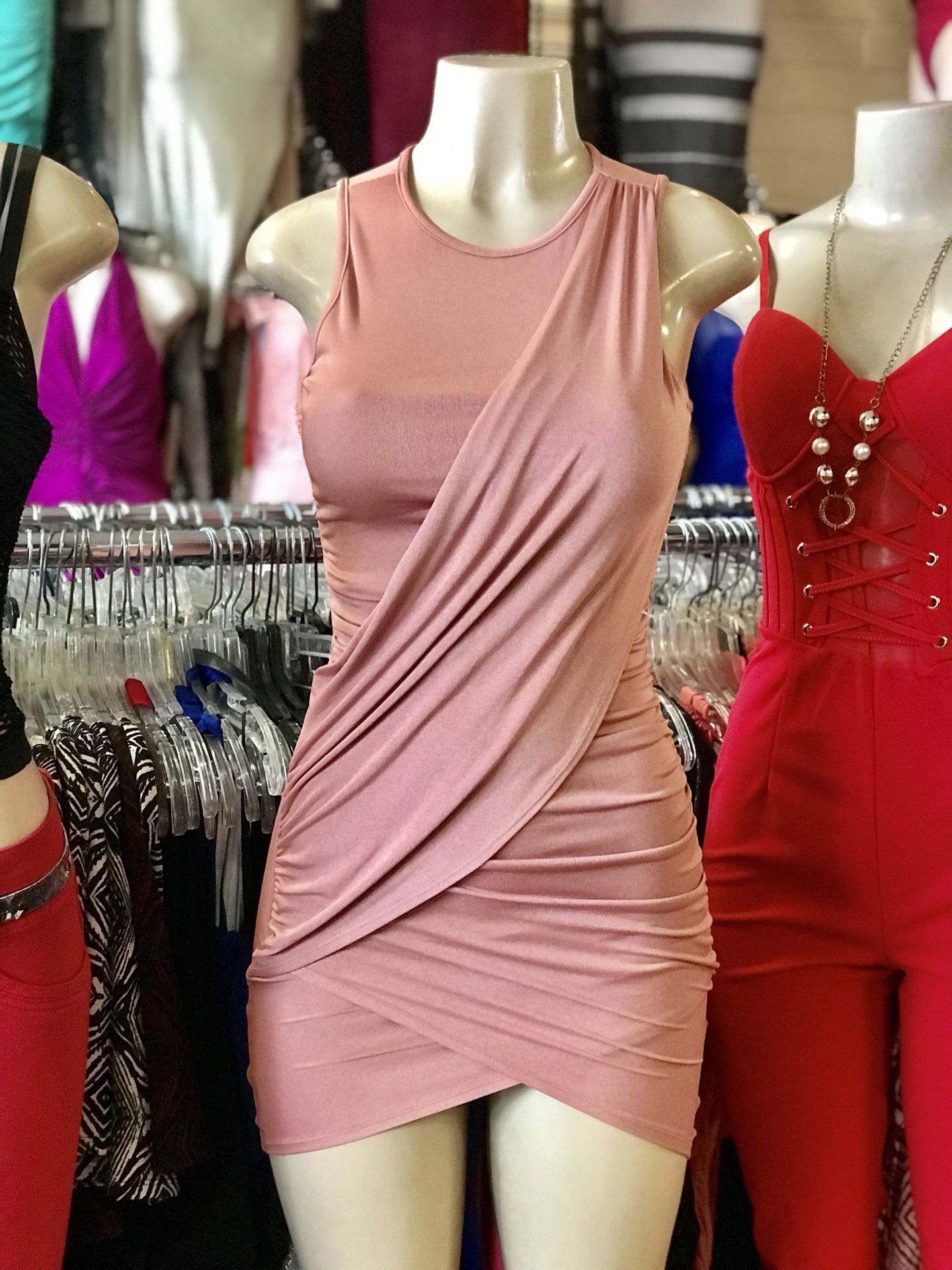 Pink dress